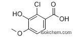 Molecular Structure of 87277-06-3 (2-CHLORO-3-HYDROXY-4-METHOXYBENZOIC ACID)